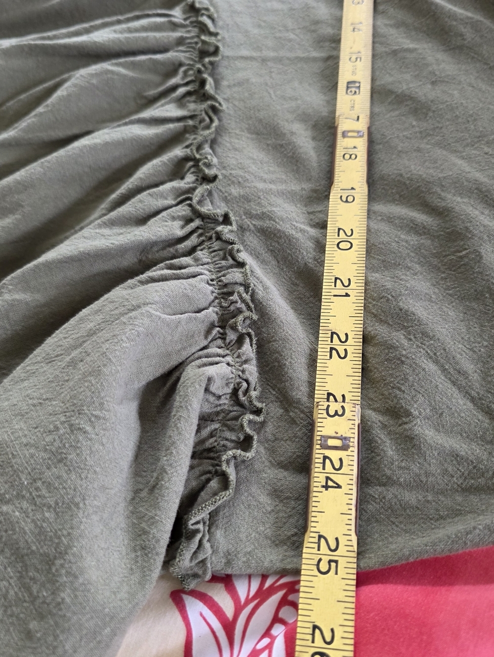 Cotton DropWaist Summer Dress Size XL XXL Comfortable Dresses - Picture 12 of 16